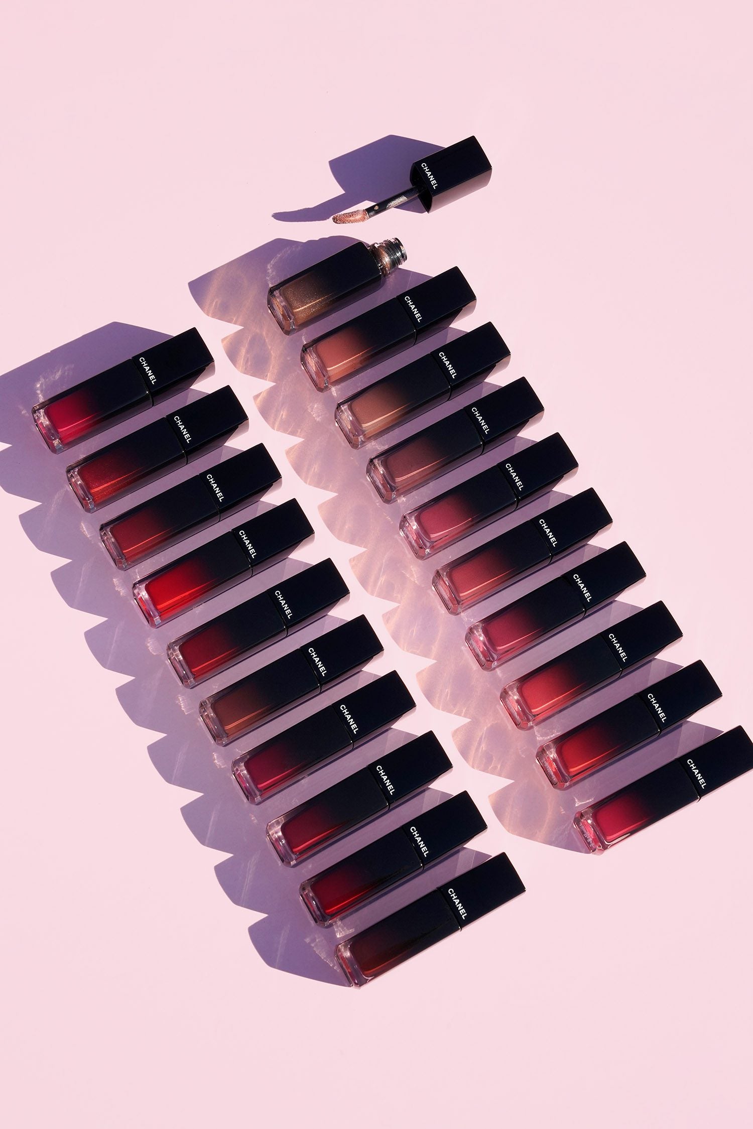 CHANEL ROUGE ALLURE LAQUE-SHINE LIQUID LIP COLOUR SHADES