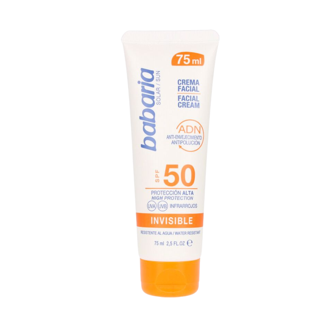 Babaria Invisible Facial Sun Cream SPF50 75Ml