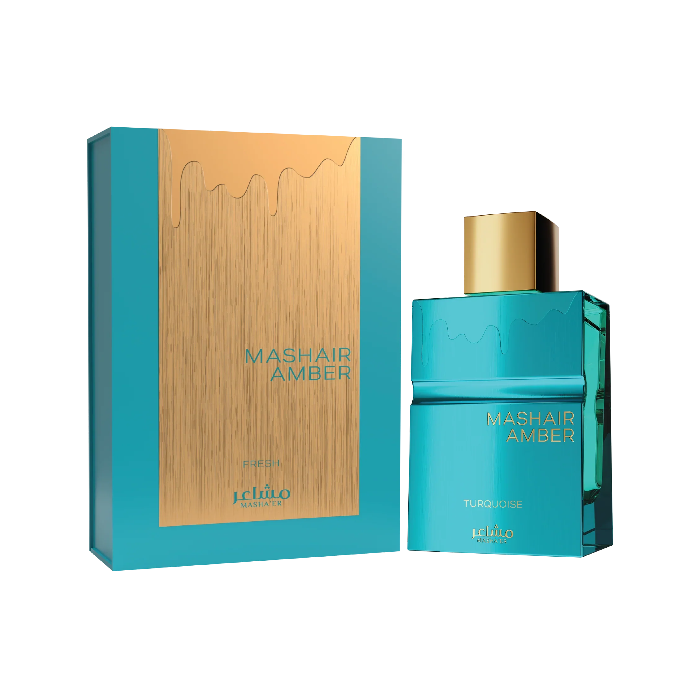 عطر مشاعر مشاعر عنبر تركواز للجنسين 100 مل