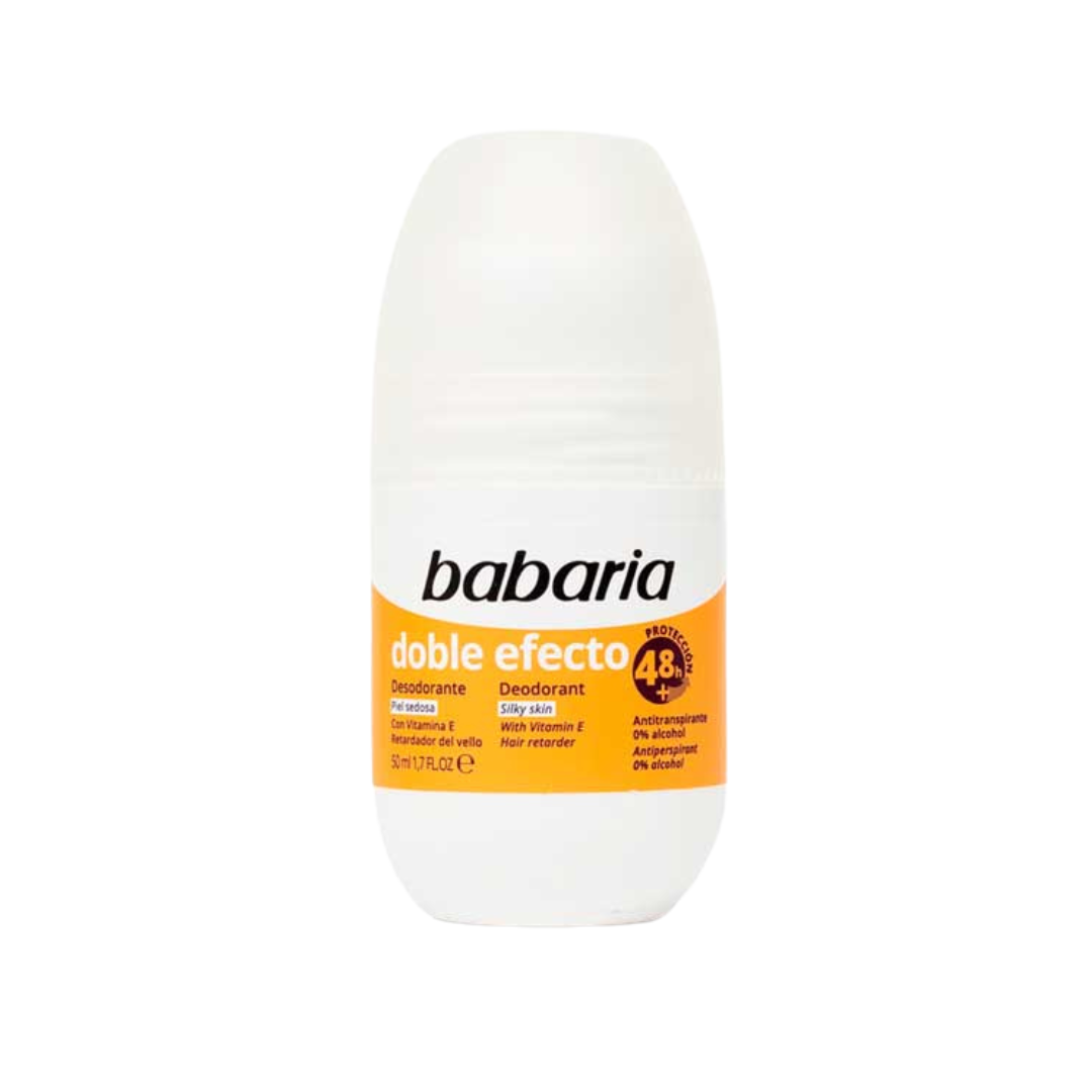 Babaria Double Effect Roll-On Deodorant 50Ml