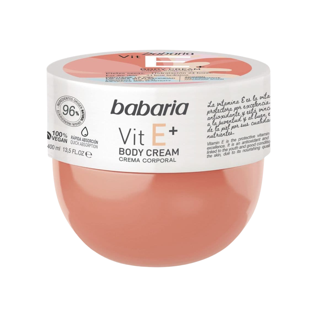 Babaria Vitamin E Body Cream 400Ml