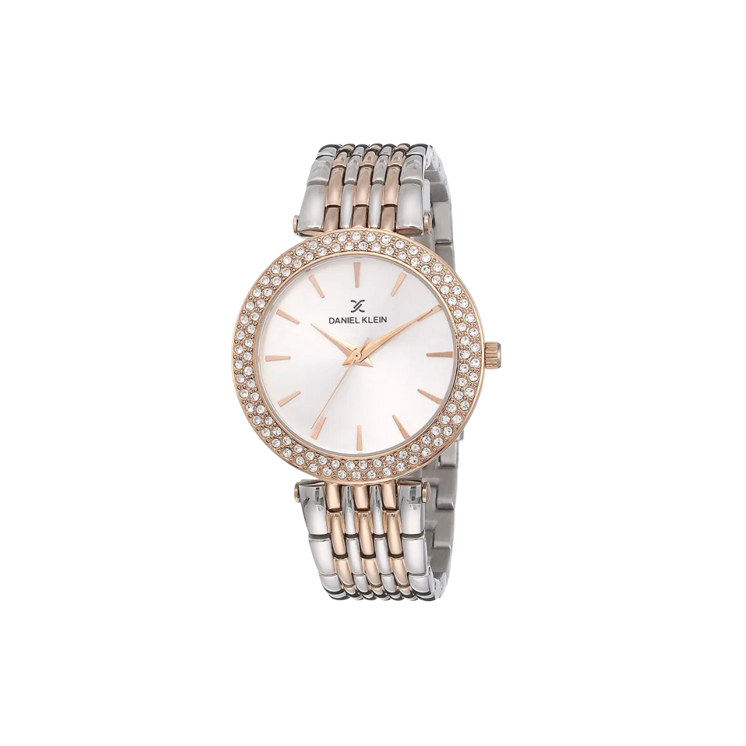 Daniel Klein DK12066-2 Metal Band Women's Watch