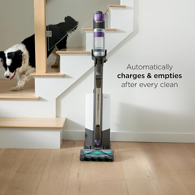 Ninja Shark Power Detect Cordless Vacuum Cleaner with HEPA Filt IP3251MET, مكنسة نينجا شارك اللاسلكية المزودة بفلتر هيبا IP3251MET
