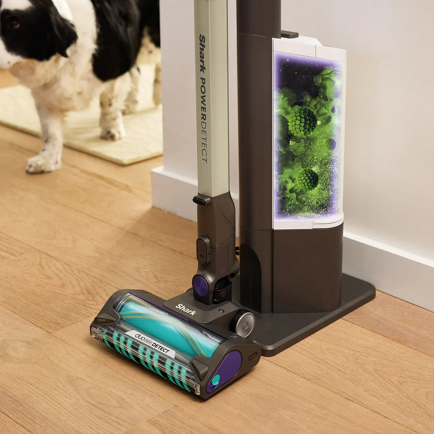 Ninja Shark Power Detect Cordless Vacuum Cleaner with HEPA Filt IP3251MET, مكنسة نينجا شارك اللاسلكية المزودة بفلتر هيبا IP3251MET
