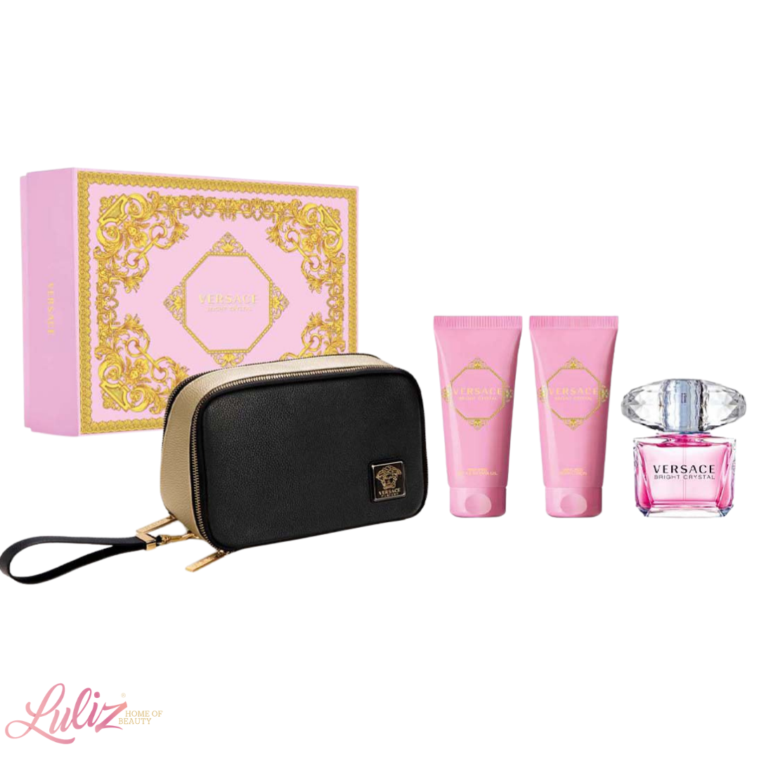 Versace Bright Crystal Gift Set For Women