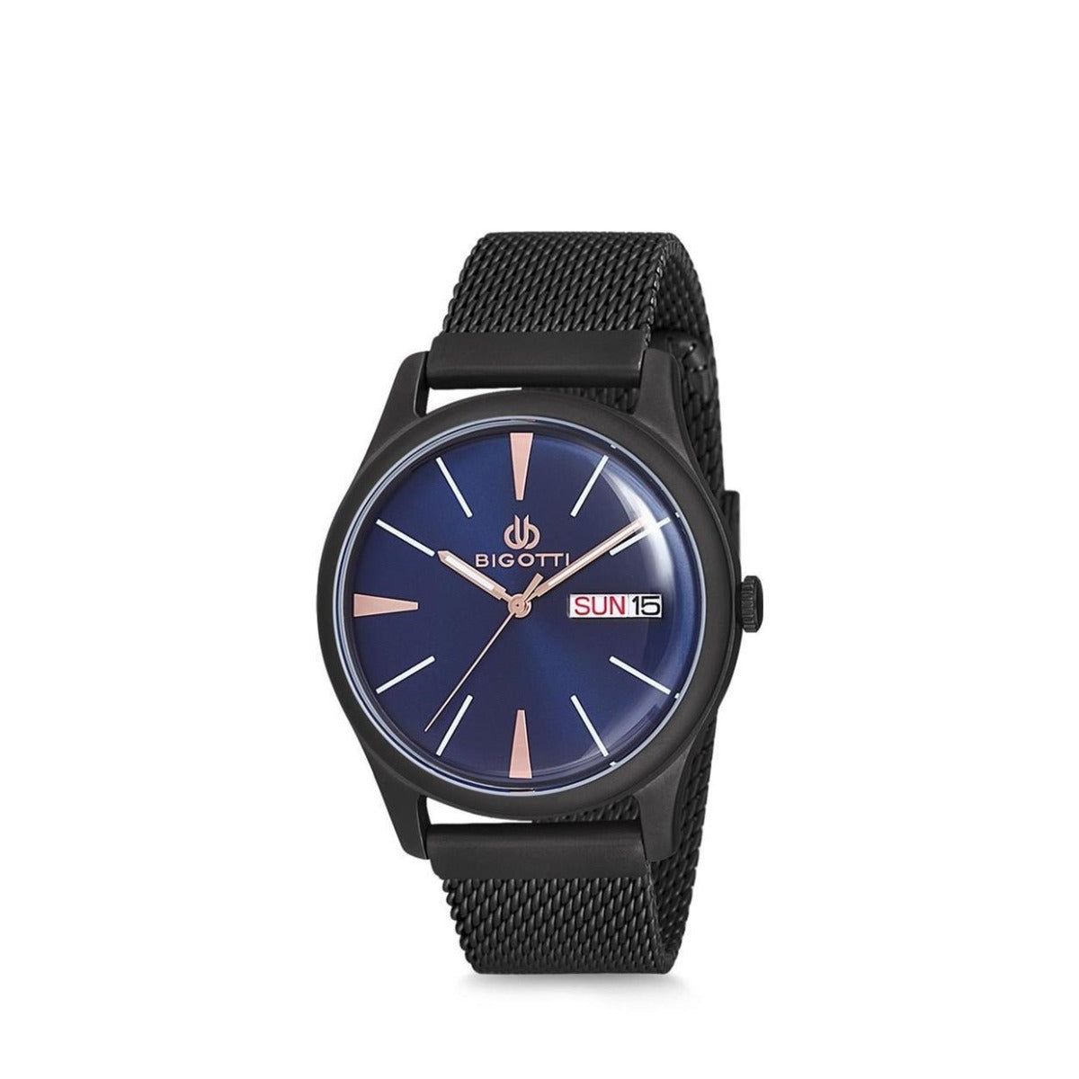 Bigotti Milano Black Steel BGT0218-4 Men's Watch