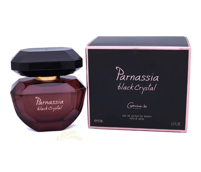 Geparlys Parnassia Black Crystal 95Ml EDP Perfume For Woman