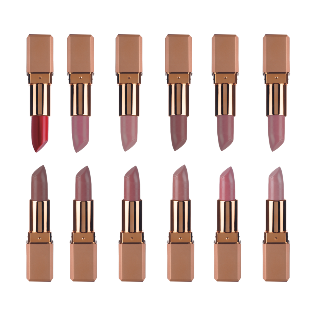 Neverti Matt Mallow Lipstick Shades
