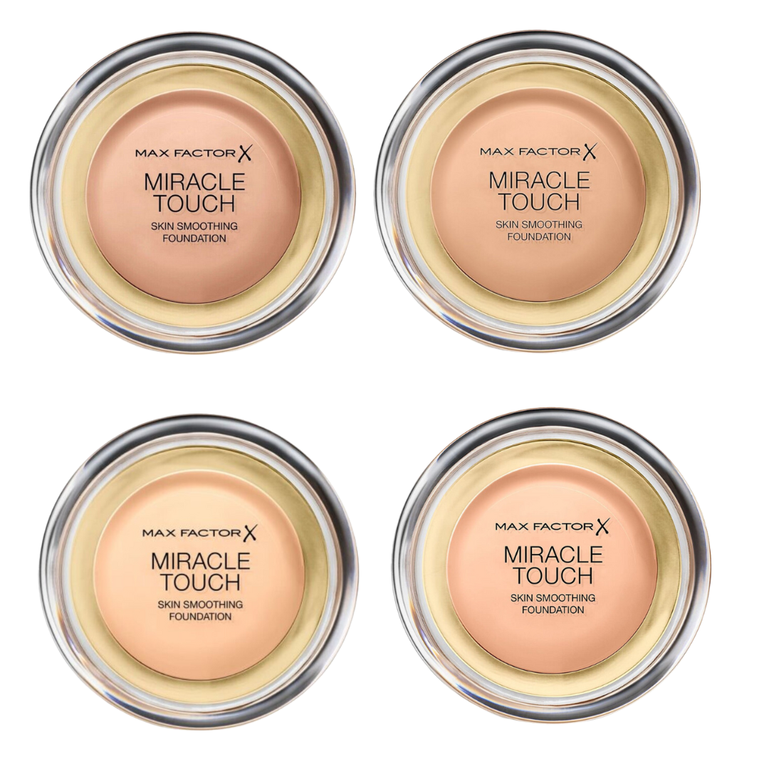 Max Factor Miracle Touch Foundation Shades