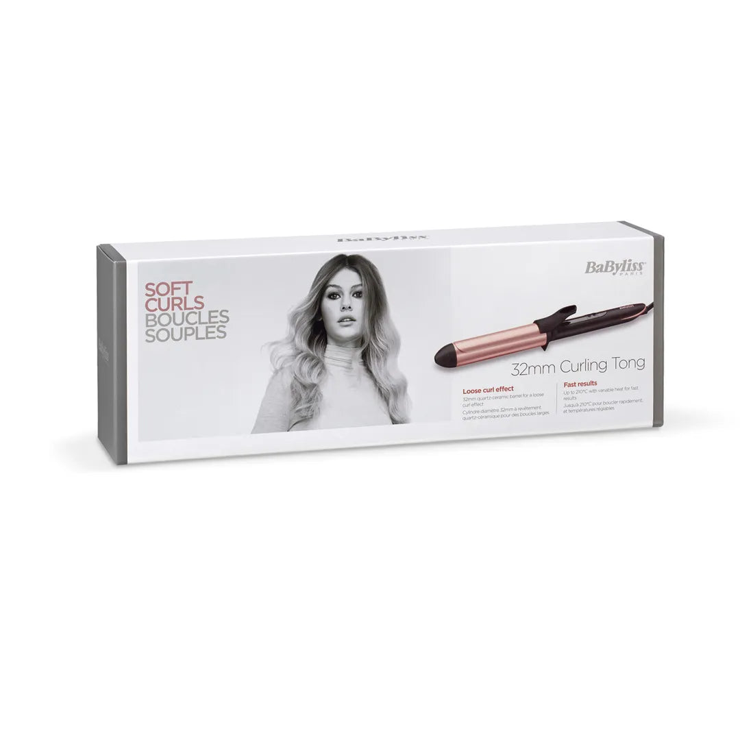 Babyliss C452 32mm Quartz Ceramic Hair Curling Iron