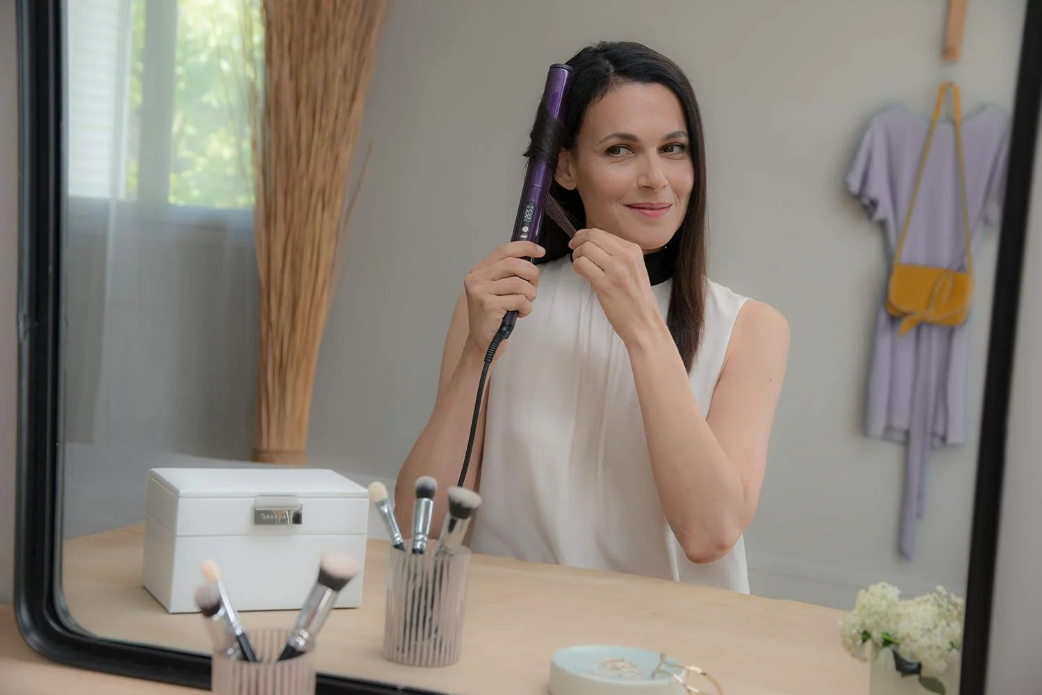 جهاز تمليس الشعر من بيبيليس BABYLISS ST450SDE — 6 مستويات حرارة