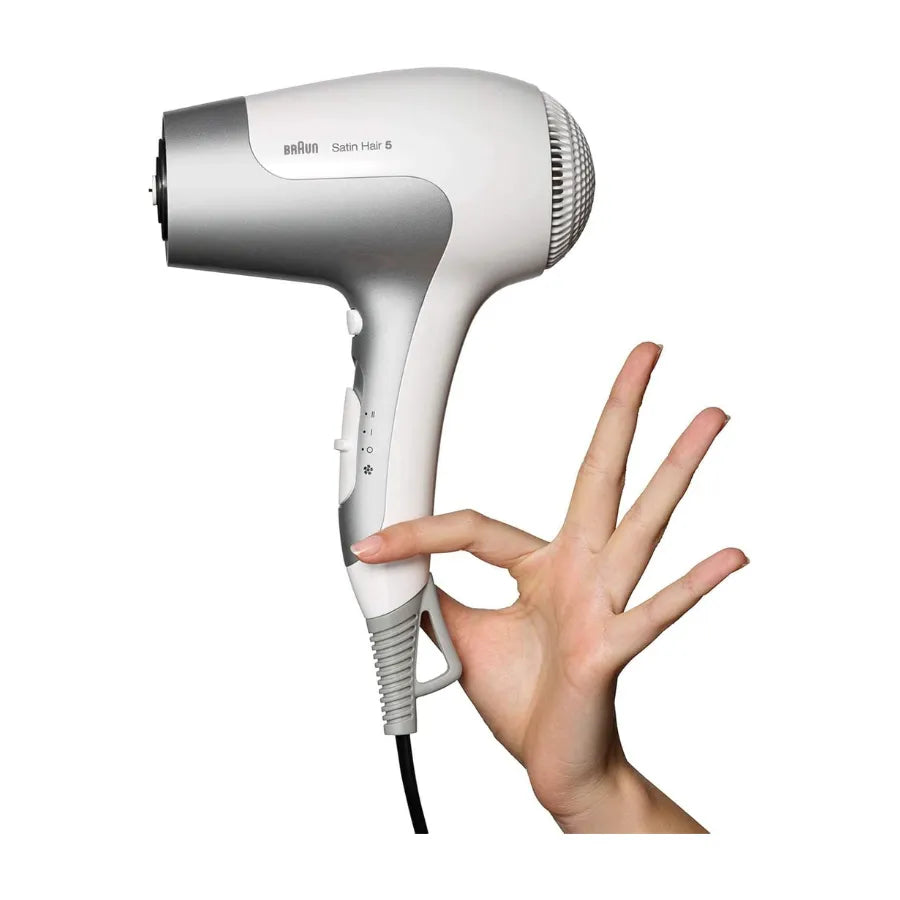 مجفف الشعر براون BRHD585 Satin Hair 5 PowerPerfection بقوة 2500 واط وتقنية الأيونات