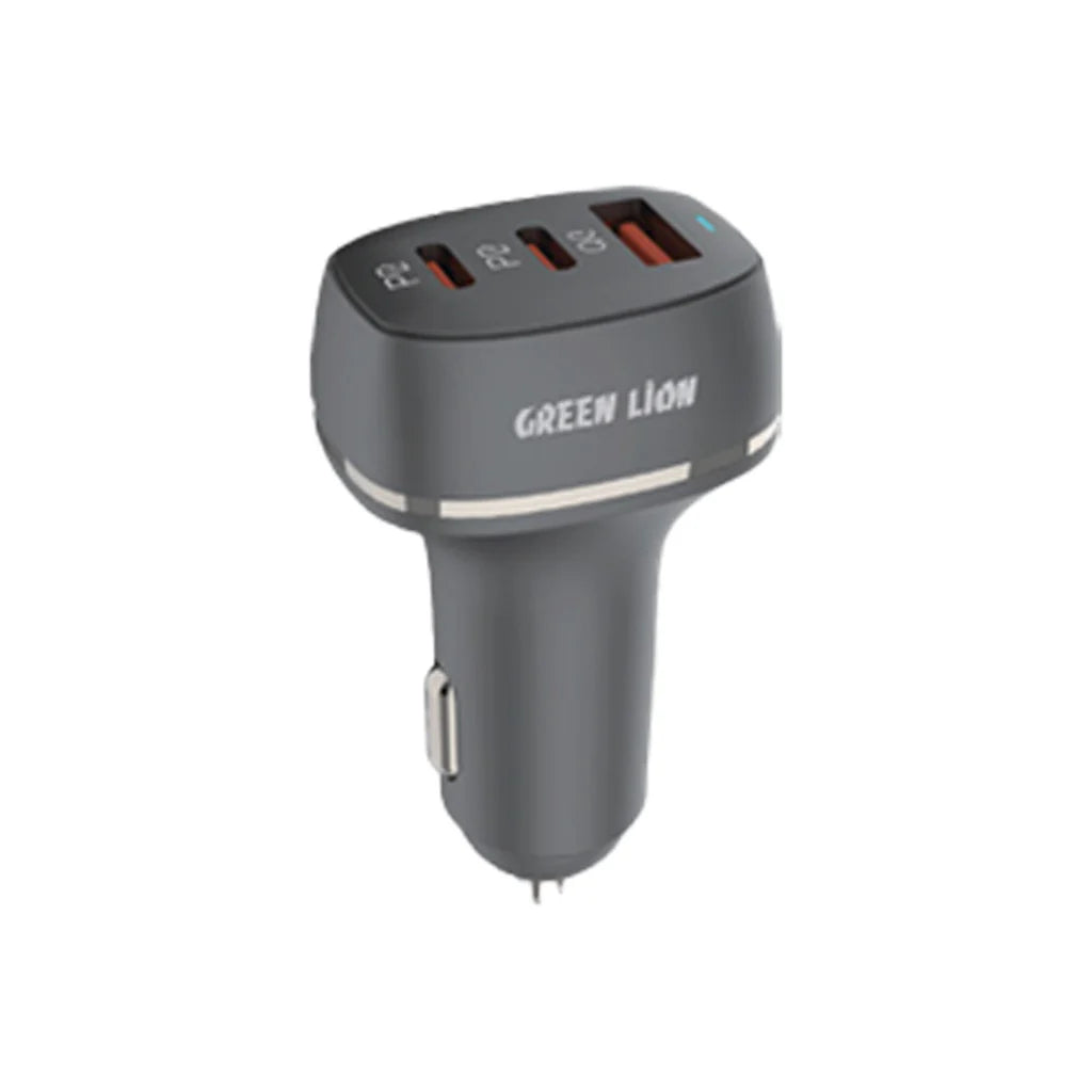 Green Lion Dual PD QC 3.0 50W Car Charger Black GN2PD1QCCCBK