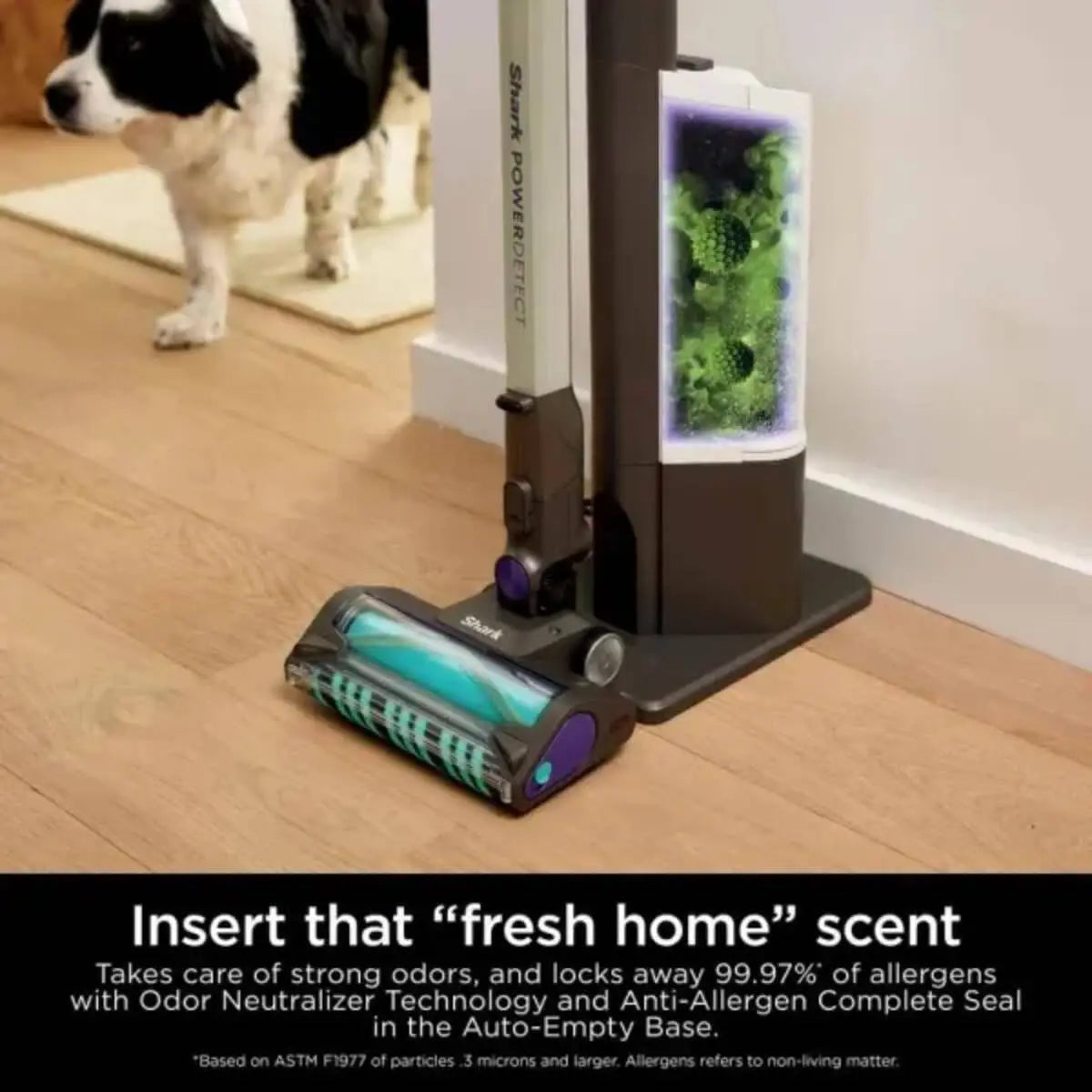 Ninja Shark Power Detect Cordless Vacuum Cleaner with HEPA Filt IP3251MET, مكنسة نينجا شارك اللاسلكية المزودة بفلتر هيبا IP3251MET
