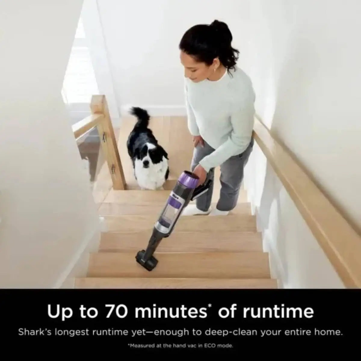 Ninja Shark Power Detect Cordless Vacuum Cleaner with HEPA Filt IP3251MET, مكنسة نينجا شارك اللاسلكية المزودة بفلتر هيبا IP3251MET
