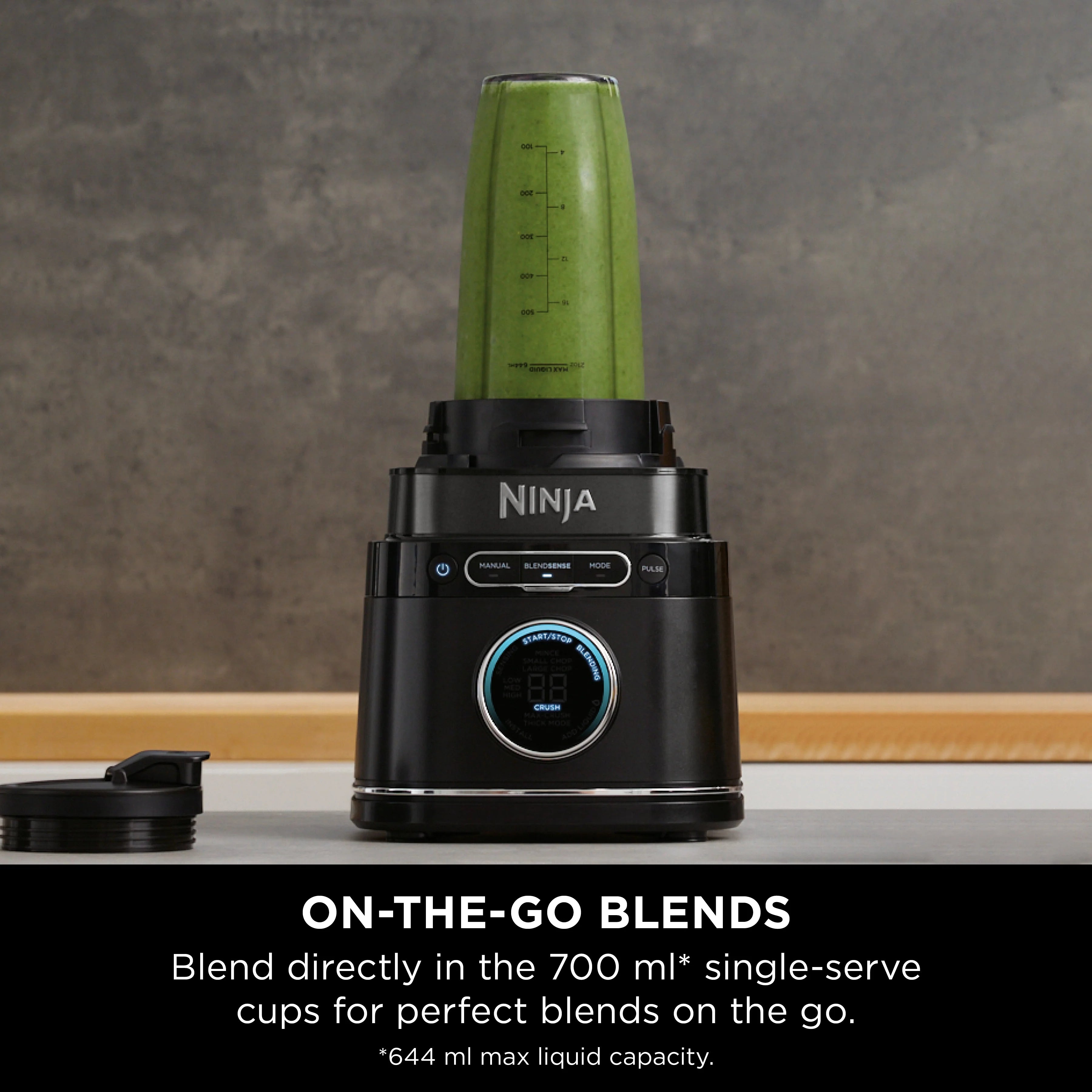 Ninja Detect Power Blender Pro 2-in-1 TB301ME | 1200W Jug & Single Serve, خلاط نينجا Detect Power Blender Pro 2 في 1 موديل TB301ME | 1200 واط