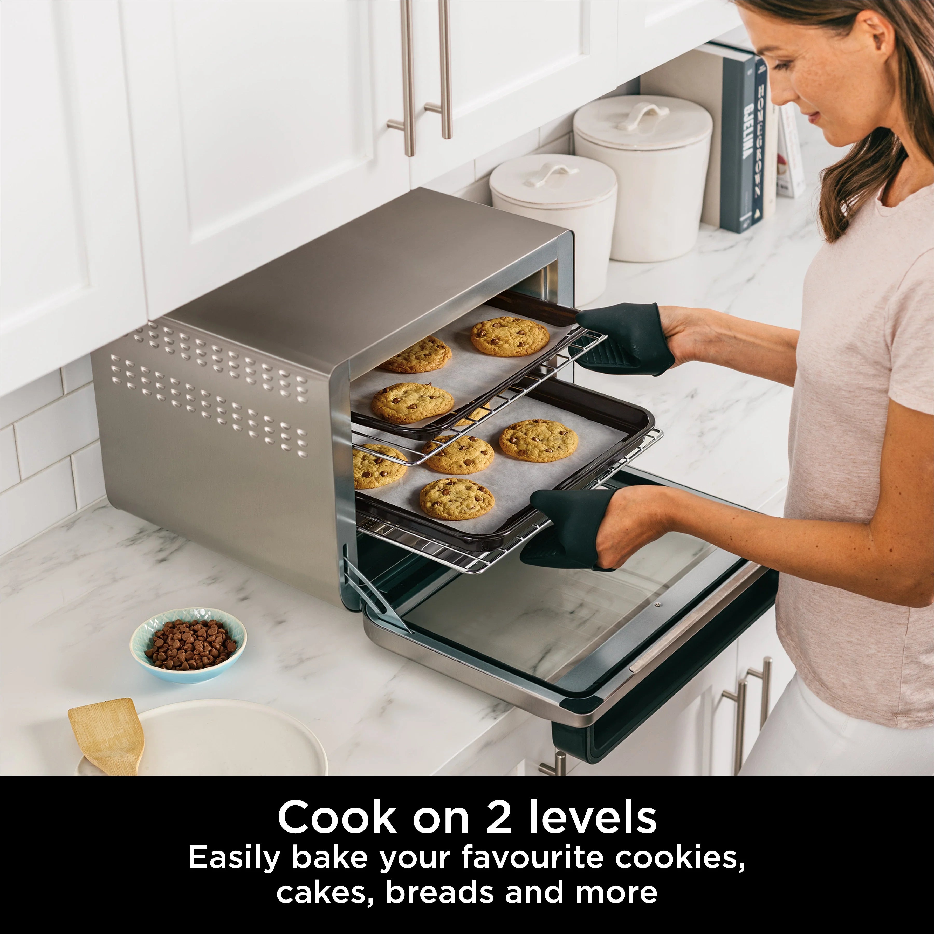 Ninja Foodi 10-in-1 Multifunction Oven DT200ME | Air Fry Countertop Oven 2400W