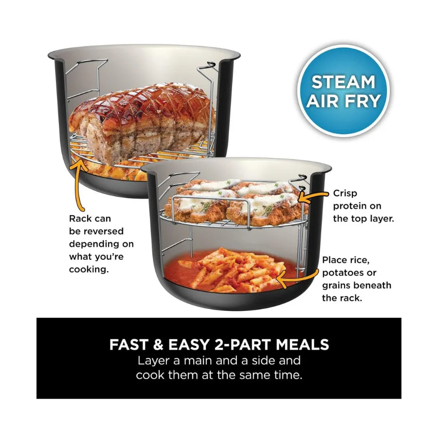 Ninja Foodi 11-in-1 SmartLid Multi-Cooker 6L – OL550UK