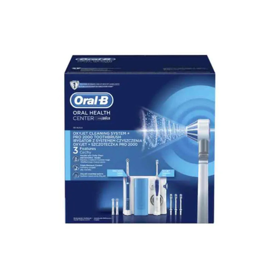 Oral-B OxyJet Pro 2000 Rechargeable Oral Care System