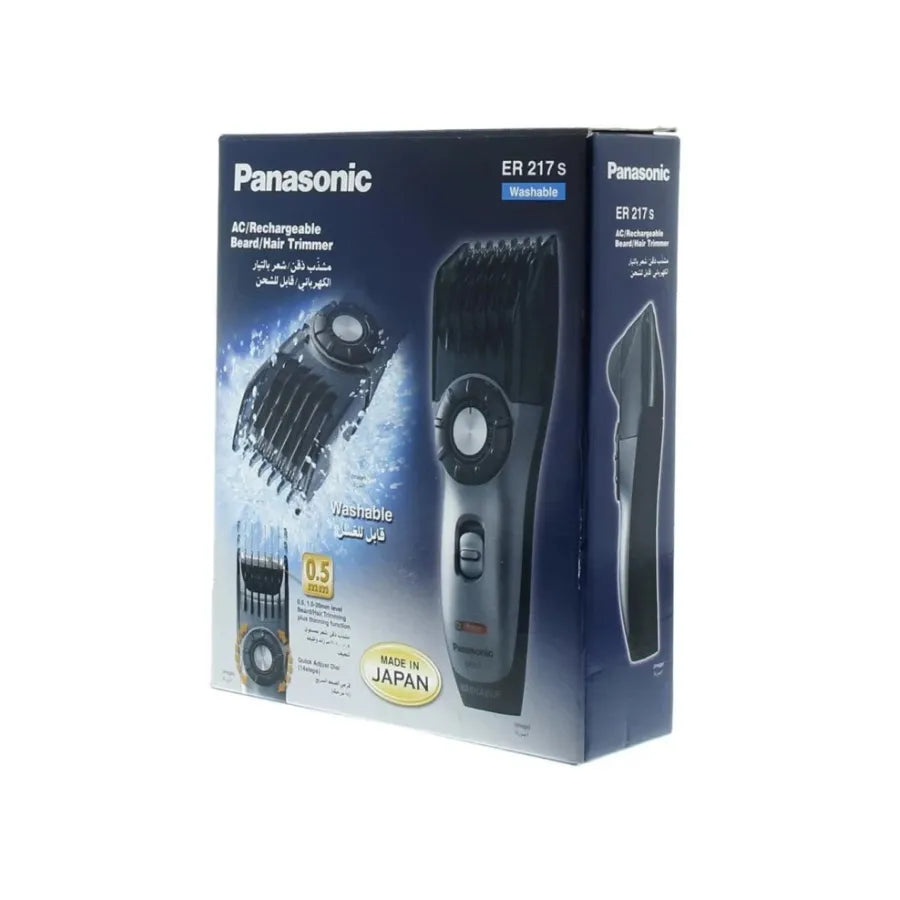 ماكينة حلاقة وتشذيب اللحية والشعر PANASONIC قابلة للغسل موديل ER217S751