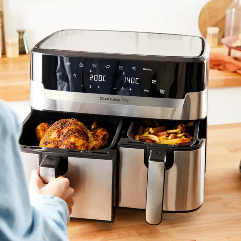 Tefal Dual Easy Fry & Grill Air Fryer 8.3L 2700W | EY905D40