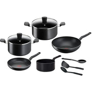 Tefal Super Cook 10-Piece Non-Stick Cookware Set – B459SD85