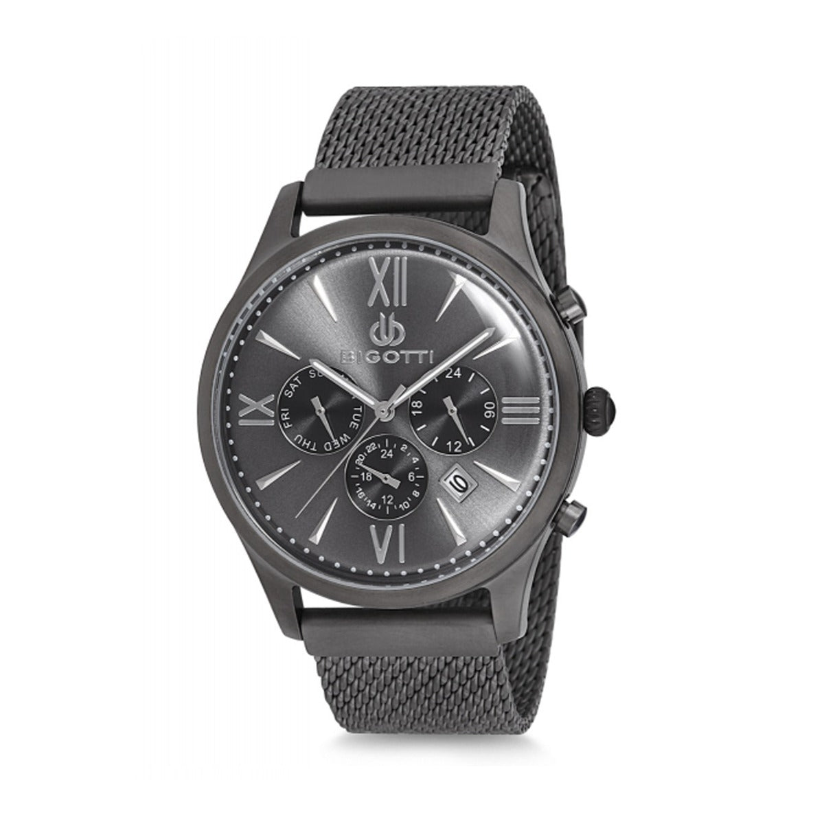 Bigotti Milano Black Stainless Steel BGT0276-3 Men's Watch