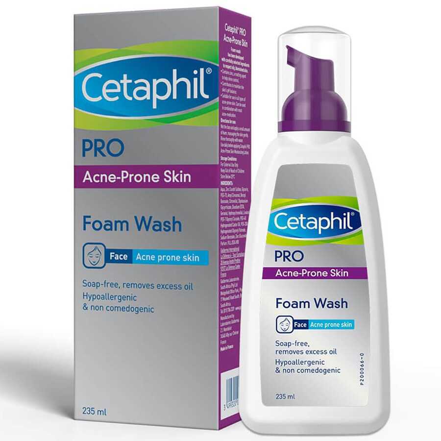 Cetaphil Pro Acne Prone Skin Foam Wash 235 Ml