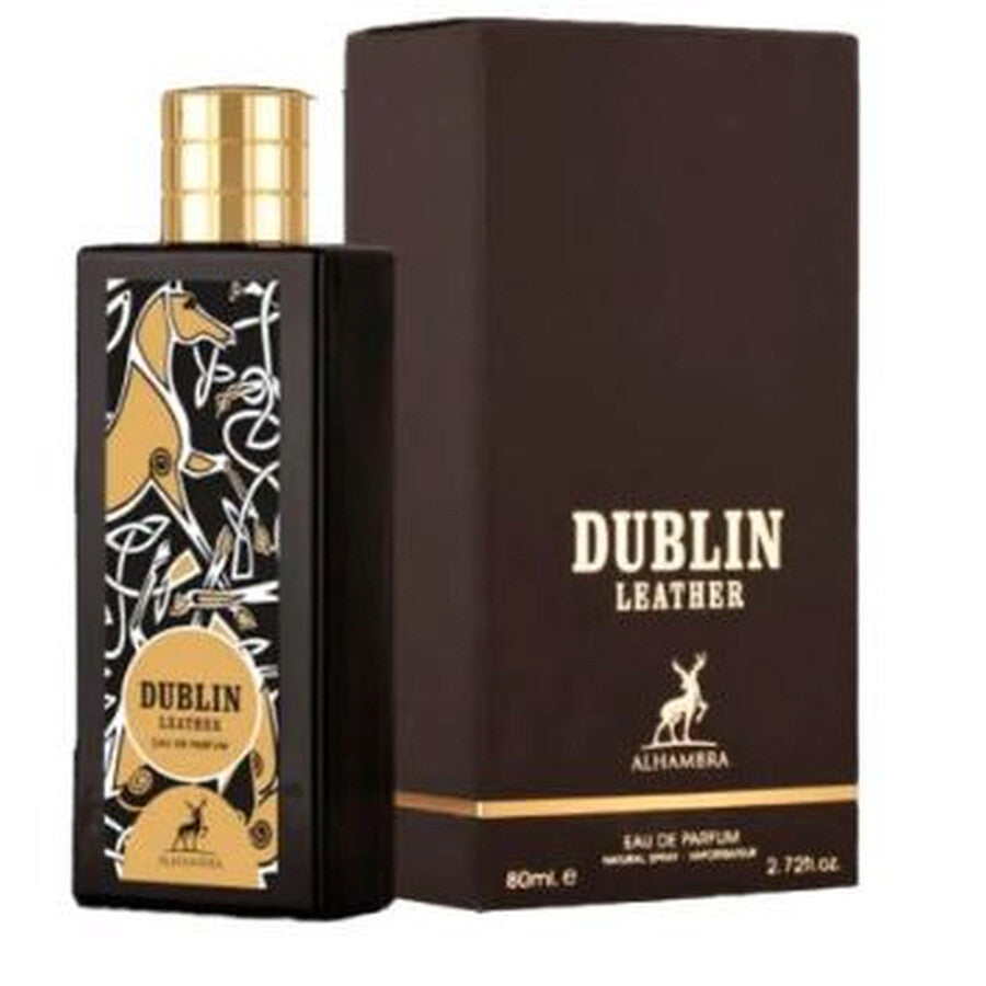 عطر دبلن ليذر او دي بارفان للرجال من ميزون الحمبرا