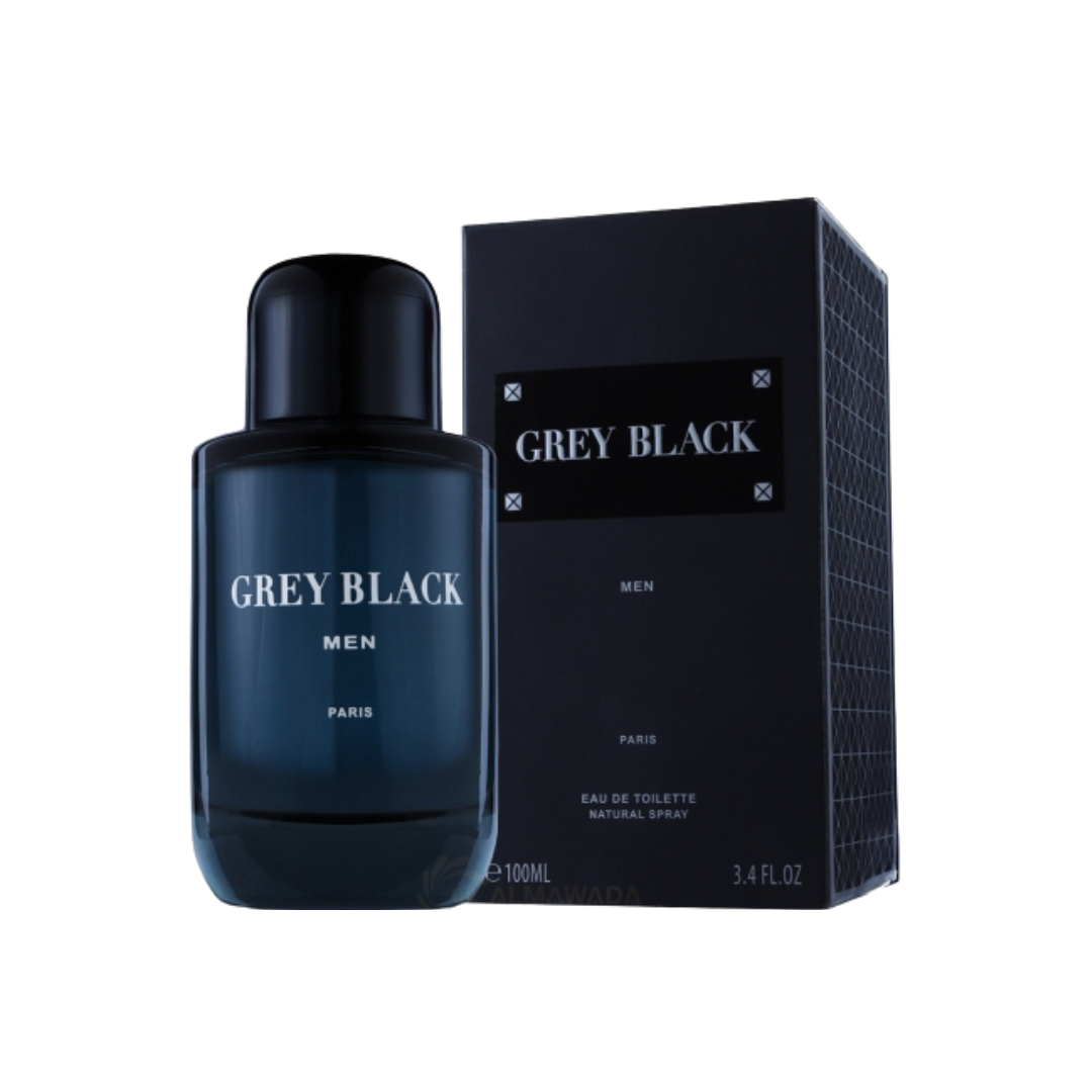 Geparlys Grey Black EDT 100Ml Perfume For Men