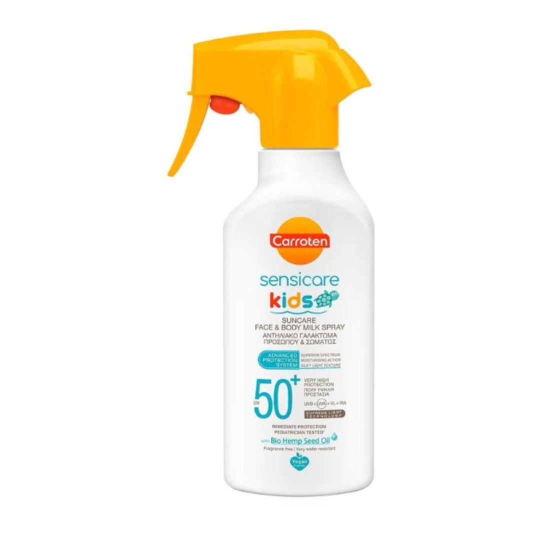 كاروتين سن كير رذاذ الحليب الوجه والجسم للاطفال SPF 50+ - 270 مل