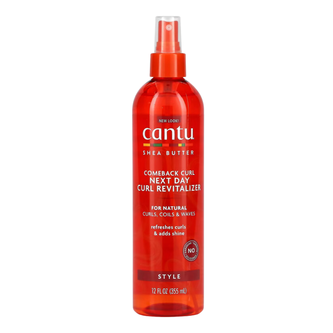 cantu  shea butter comeback curl next day curl revitalizer 355 ml