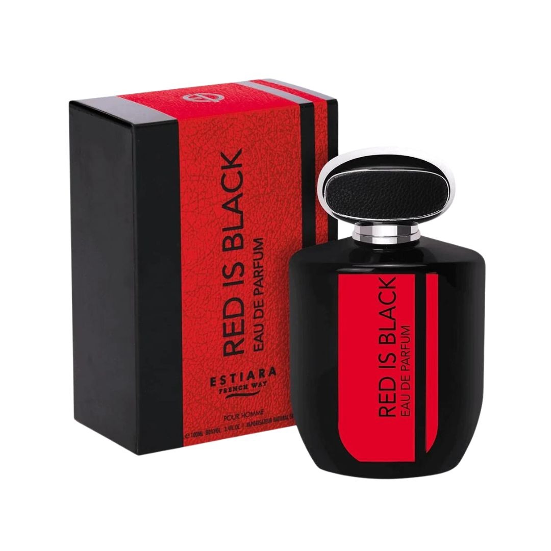 Estiara Red Is Black EDP 100Ml Perfume For Men