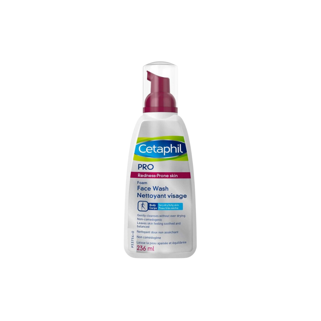 Cetaphil Pro Redness Prone Skin Foam Face Wash 236Ml